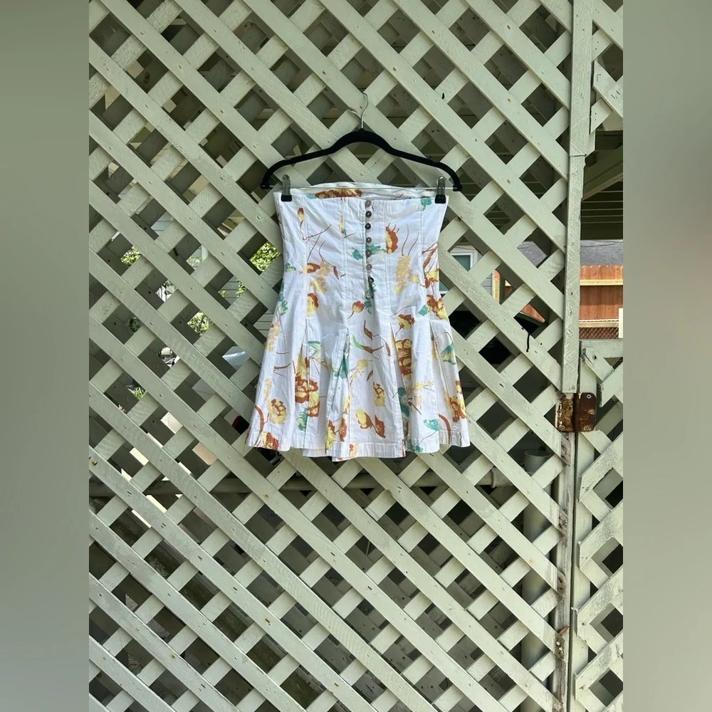 Free people Made Me Smile Printed Mini dress